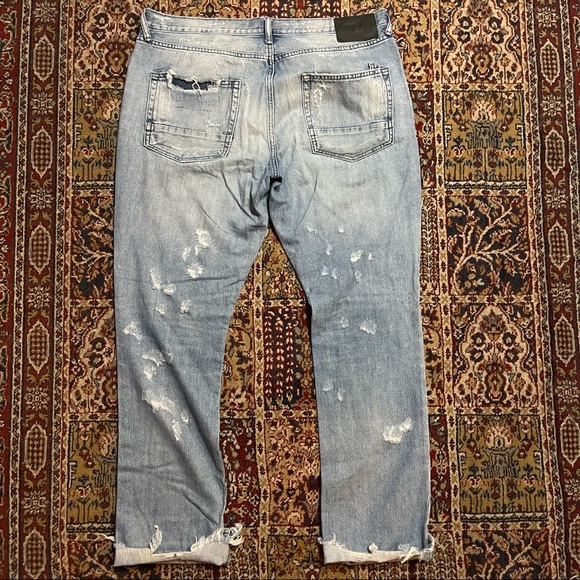 SOLD Authentic PRPS distressed denim jeans made in UAE size 38 - Picture 7 of 8